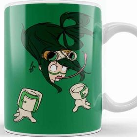 Baskı Dükkanı My Hero Academia Tsuyu Face Kupa
