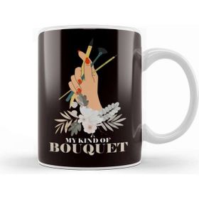 Baskı Dükkanı My Kind Of Bouquet Make Up Artist Tools Stylist Beauty Salon Kupa