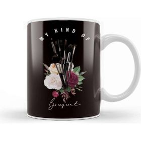 Baskı Dükkanı My Kind Of Bouquet Make Up Artist Tools Stylist Beauty Salon Kupa