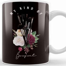Baskı Dükkanı My Kind Of Bouquet Make Up Artist Tools Stylist Beauty Salon Kupa