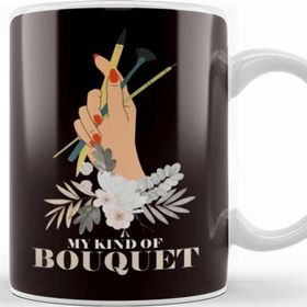 Baskı Dükkanı My Kind Of Bouquet Make Up Artist Tools Stylist Beauty Salon Kupa