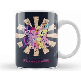 Baskı Dükkanı My Little Pony Retro Japanese Kupa