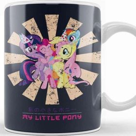 Baskı Dükkanı My Little Pony Retro Japanese Kupa