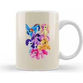 Baskı Dükkanı My Little Pony The Mane 6 Kupa