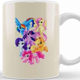 Baskı Dükkanı My Little Pony The Mane 6 Kupa