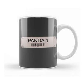 Baskı Dükkanı My Name Is Panda 1 We Bare Bears Kupa