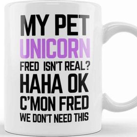 Baskı Dükkanı My Pet Unicorn Fred Kupa