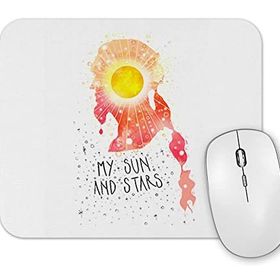 Baskı Dükkanı My Sun And Stars Mouse Pad