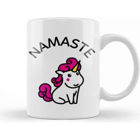 Baskı Dükkanı Namaste Unicorn Kupa