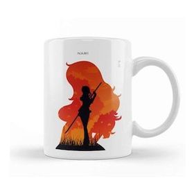 Baskı Dükkanı Nami One Piece In Silhouette Kupa