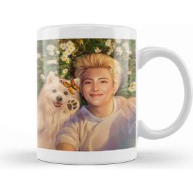 Baskı Dükkanı Namjoon Bts Porselen Kupa