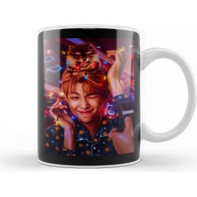 Baskı Dükkanı Namjoon Bts Porselen Kupa