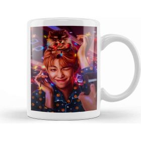 Baskı Dükkanı Namjoon Bts Porselen Kupa