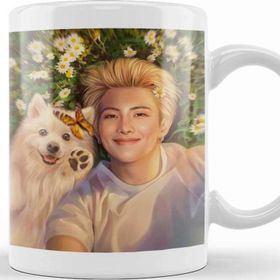 Baskı Dükkanı Namjoon Bts Porselen Kupa