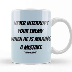 Baskı Dükkanı Napoleon Quotes Gift Kupa