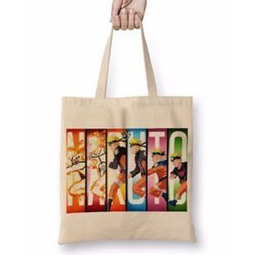 Baskı Dükkanı Naruto Anime Bez Çanta