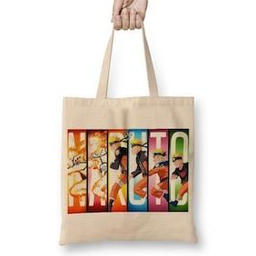 Baskı Dükkanı Naruto Anime Bez Çanta
