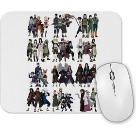 Baskı Dükkanı Naruto Equipe Mouse Pad