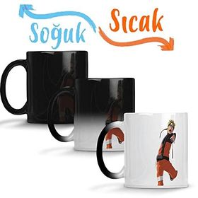 Baskı Dükkanı Naruto Raseshuriken Sihirli Porselen Kupa