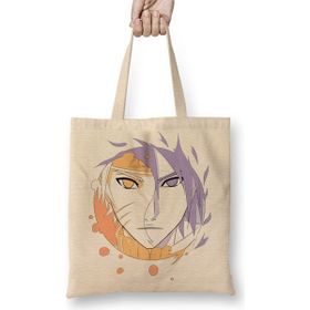 Baskı Dükkanı Naruto Sasuke Bez Çanta