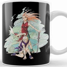 Baskı Dükkanı Naruto Sasuke Porselen Kupa