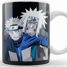 Baskı Dükkanı Naruto Shippuden Ninja Naruto And Jiraiya Kupa