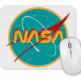 Baskı Dükkanı Nasa Retro Mouse Pad