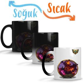 Baskı Dükkanı Nasus Lol League of Legends Porselen Kupa