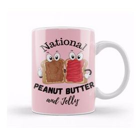 Baskı Dükkanı National Peanut Butter And Jelly Day 2021 Kupa