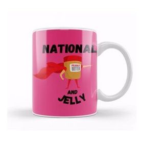 Baskı Dükkanı National Peanut Butter And Jelly Day 2021 Kupa