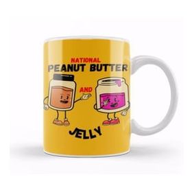 Baskı Dükkanı National Peanut Butter And Jelly Day 2021 Kupa