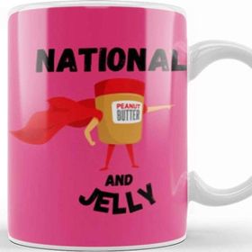 Baskı Dükkanı National Peanut Butter And Jelly Day Kupa
