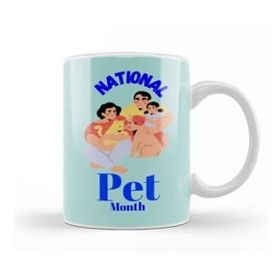 Baskı Dükkanı National Pet Month Kupa