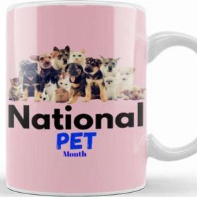 Baskı Dükkanı National Pet Month Kupa