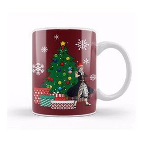 Baskı Dükkanı Natsu Dragneel Around The Christmas Tree Kupa