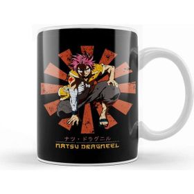 Baskı Dükkanı Natsu Dragneel Retro Japanese Fairy Tail Kupa