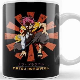 Baskı Dükkanı Natsu Dragneel Retro Japanese Fairy Tail Kupa