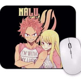Baskı Dükkanı Natsu Lucy Nalu Matching Shirts Mouse Pad