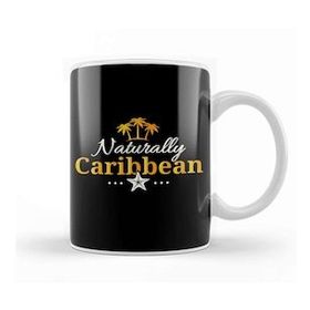 Baskı Dükkanı Naturally Caribbean Novelty Vacation Kupa