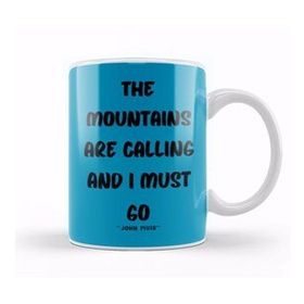 Baskı Dükkanı Nature Quotes Lover Gift Conservation Sayings Words John Muir Kupa
