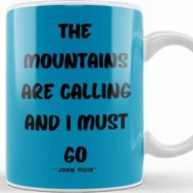 Baskı Dükkanı Nature Quotes Lover Gift Conservation Sayings Words John Muir Kupa
