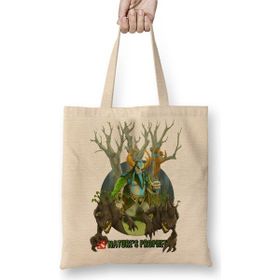 Baskı Dükkanı Nature's Prophet Dota 2 Bez Çanta