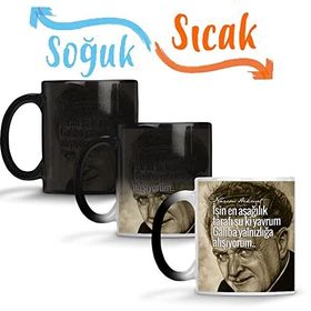 Baskı Dükkanı Nazım Hikmet Söz 013 Sihirli Porselen Kupa