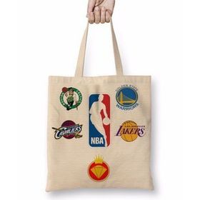 Baskı Dükkanı Nba Da King Basketboll Boston Golden Cavalıers Lakers Bez Çanta