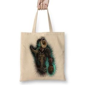 Baskı Dükkanı Necromancer Spike Bones Bez Çanta