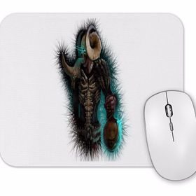 Baskı Dükkanı Necromancer Spike Bones Mouse Pad