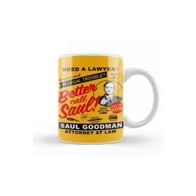 Baskı Dükkanı Need A Lawyer Then Call Saul Better Call Saul Tv Show Kupa