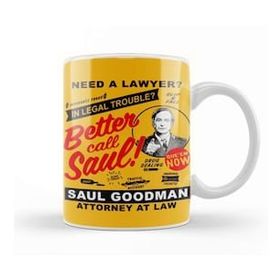Baskı Dükkanı Need A Lawyer Then Call Saul Better Call Saul Tv Show Kupa