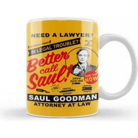 Baskı Dükkanı Need A Lawyer Then Call Saul Better Call Saul Tv Show Kupa