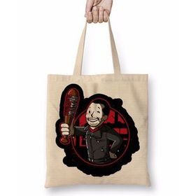 Baskı Dükkanı Negan Boy Bez Çanta